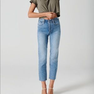 Denim Forum The Arlo High Rise Straight 28L